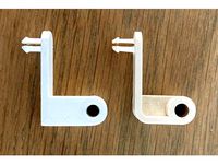 Luchtrooster bedieningsstang haak. (Air vent hook) by Jhead