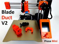 Prusa Mini Detachable Cooling Duct Assembly V2 by BoothyBoothy