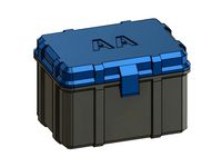 Battery box - AA type by Zvedak