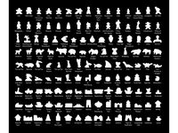 Mega meeple grid 3D by Qualith