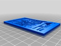 Lithophane Poster affiche Star Wars Ep4 v2 by RustyVince63