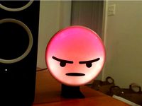 RGB LED Angry Reaction Face by _AlexY