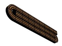 Cribbage Board MMU2S - 4 Color by Cnpeters