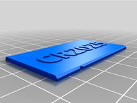 CR2025 Lid by qwickset