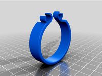 Festool Vacuum tube Cable Clip D36 Different by matthijsberg