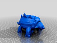 Torterra pot planter by turtle7243