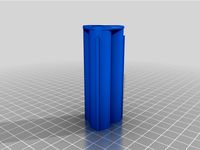 Sledgefire 17/32 Brass Barrel - Single Half Dart Hand Cannon by Eccentriclulz