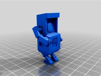 Robot Arcade Machine for Tabletop Miniatures Gaming STARGRAVE Crew by Obsidian_Prime