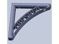 Shed Bar Shelving Bracket by Keel3D