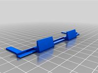 Longer legs for Amiga A1200 HDD Cradle (to fit scandoubler under HDD) by HanJammer
