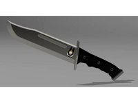 Halo ODST Custom Knife by purplehazey