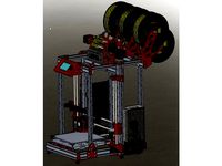 Filament-Holder on AM8 by Konstrukti