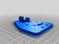 Micro Swiss Direct drive to 3DFused X gantry linear rail adaptor + Hero Me G5 by Antikieran