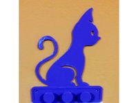 Gato porta llaves key holder by KarolineQ