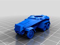 SDKFZ 231 6-Rad easy print by WindhamGraves