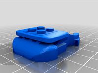 Lego Jaguar Hood Ornament (GoPro base) by leimapapa