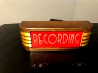 Recording Light - Vintage Style by gabeknuth