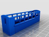 Rye & Camber Tramway, Bagnall Coach Body by dereksmith