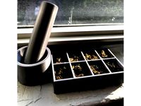 Mortar, Pestle, and Seed Starter Tray by PatricktheBioSTEAMist