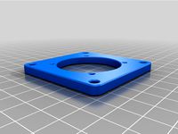 Nema 17 to nema 23 adapter by Snakedad