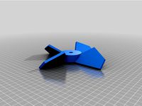 Windrad 180x180 Bohrung 10mm by DirksBastelbude
