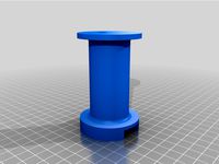Mingda D2 filament holder with 608zz bearing by kyoday