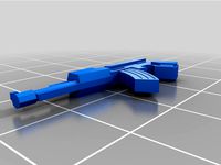 AK-47 rifle - Playmobil Scale by Mattis82