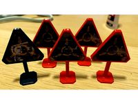 Target Marker holders for Star Wars: Rebellion by takras