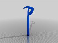 The Forest, Plain Axe (LIFESIZE) by Xenomorph636