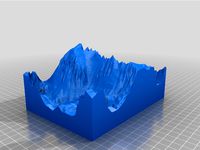 Mt. Whitney Upclose topo by Jgxironman