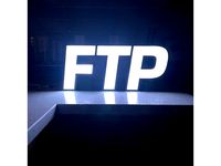 FTP logo LED sign by PNWDreams