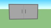 PCM 40 inch double access doors