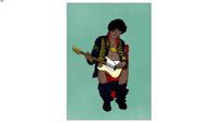 Tela em canvas Hendrix