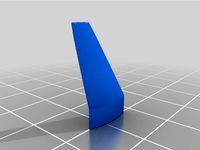 FMS B-25 Mitchell Top Antenna Fin by Sideshow_Pat