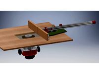 Router table with incra style fence by Anderssorheim