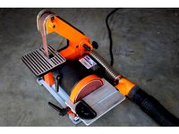 Vac Attachment Sawdust Collector for Central Machinery Combination Sander Shop by Banana_Science