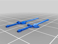 botw master sword and pedestal by AdranNailo