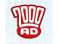 2000 AD Logo by Anomic