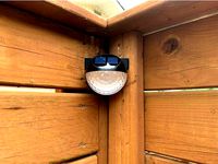 Solar Fence Light Corner Mount by bochiasson