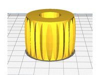Skywatcher EQ6r Pro replacement altitude knob by jaybo001