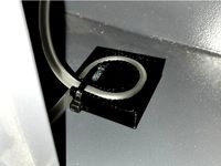 K40 Laser Cutter 6mm OD Air Assist Hose Guide Mount / Stopper by vampyrex13