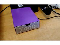 Ender 3 left side tool drawer and cover by MakerNewt