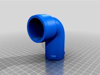 osVAC Adapter M32-Bosch GCM8SJL 90 degree by Sebastiandruckt