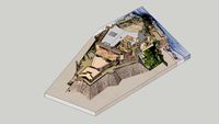 NICE CHATEAU XVII s. en 3D