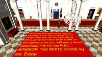 THE EXTREMELY DETAILED WHITE HOUSE - including a detailed Oval Office.