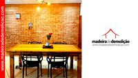 MESA DE MADEIRA - MESA RUSTICA - TRADICIONAL 1,80X0,80M
