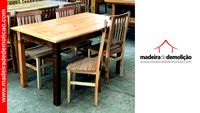 MESA DE MADEIRA - MESA RUSTICA - TRADICIONAL 1,40X0,80M