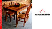 MESA DE MADEIRA - MESA RUSTICA - TRADICIONAL 1,20X0,80M