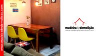 MESA DE MADEIRA - MESA RUSTICA - TOPO 1,40X0,80M