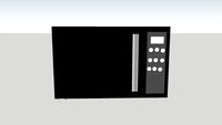 MICROONDAS BLACKGLASS